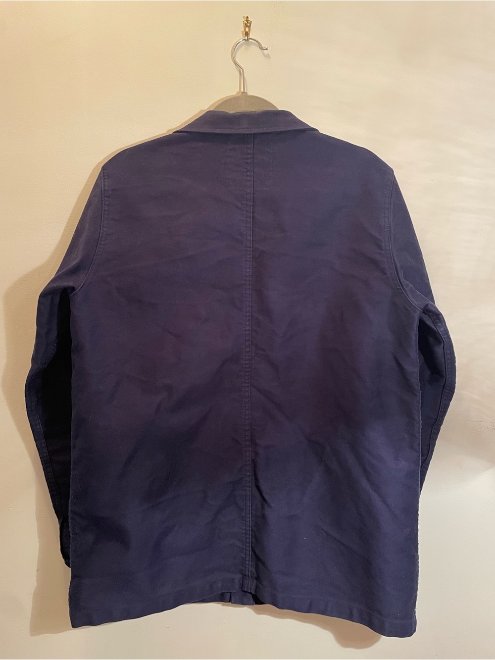 Le Mont Saint-Michel Chore Coat - French Blue - Size Medium - Excellent - Picture 8 of 8